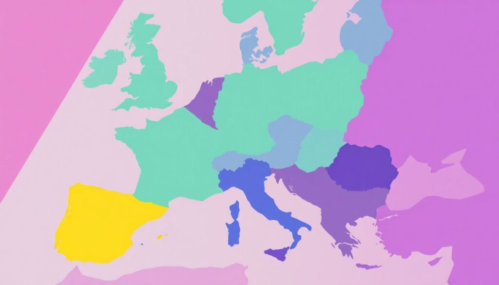 Jurisdiction risk: exchange registrations map - иллюстрация