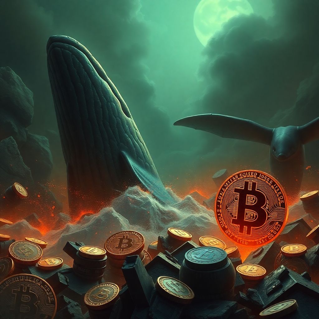Bitcoin sell-off intensifies as new whales exit under pressure amid volatile market conditions