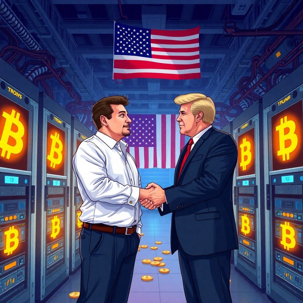Scaramucci family invests over $100 million in bitcoin miner linked to trump sons