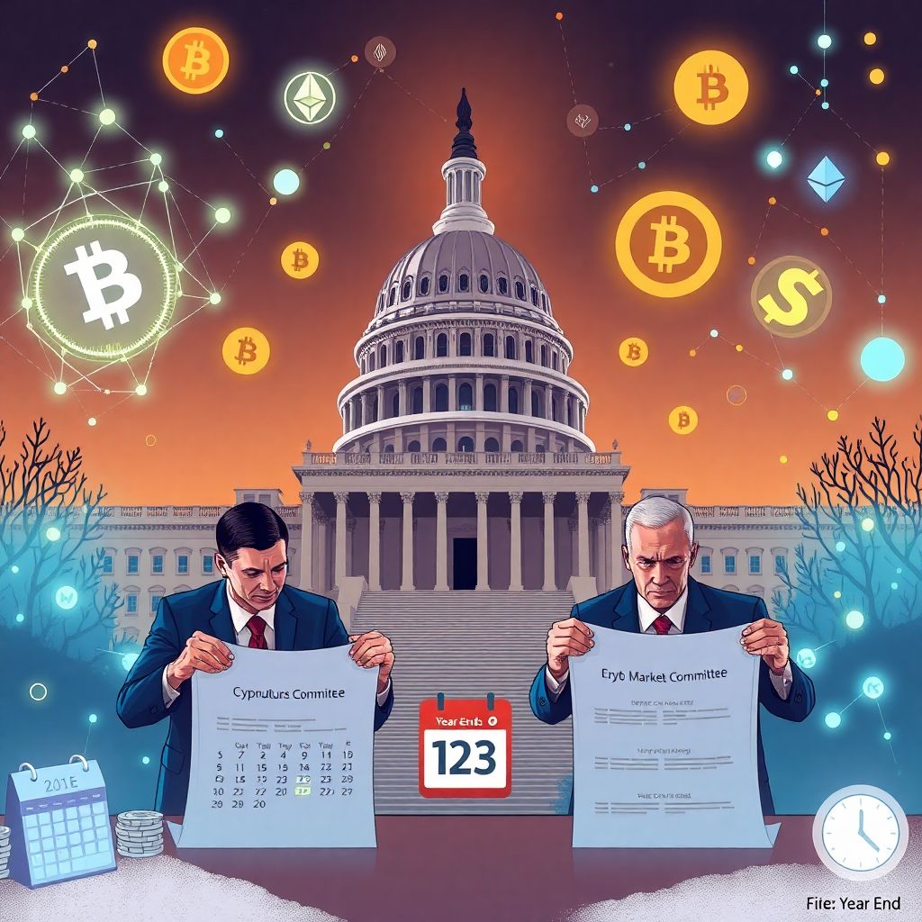 Crypto market structure bill nears december review as lawmakers push for regulatory clarity