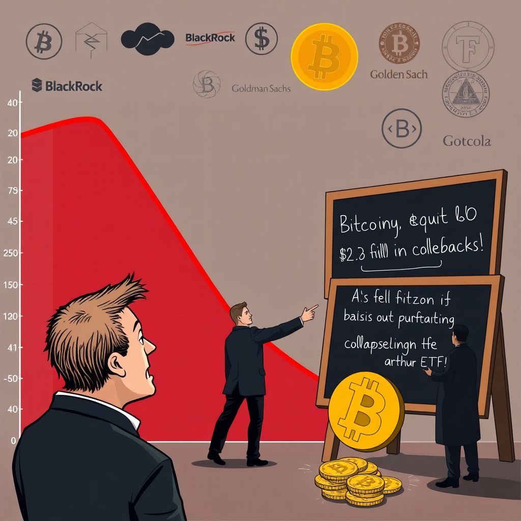 Bitcoin Etf outflows signal waning institutional interest amid macro uncertainty and weak returns
