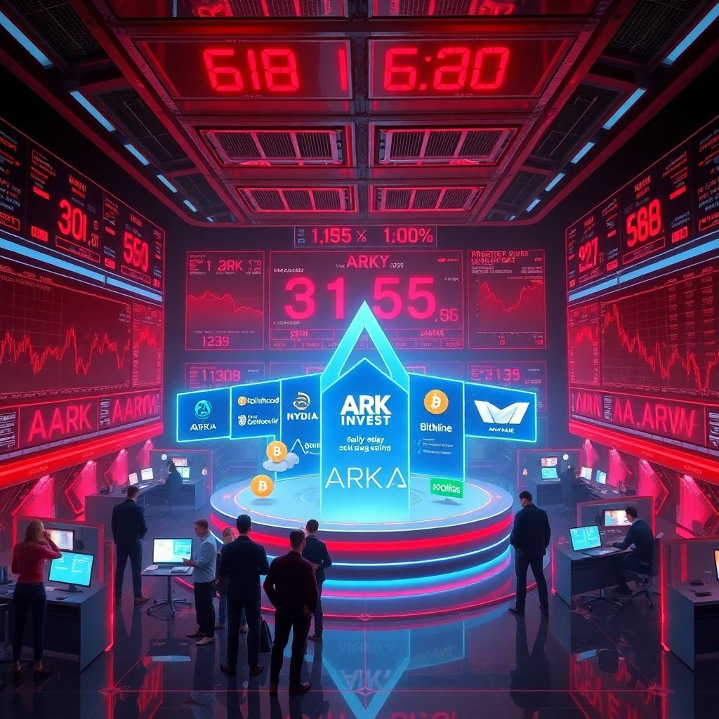 Ark invest ramps up crypto buying with bitcoin etfs, bullish, circle and bitmine