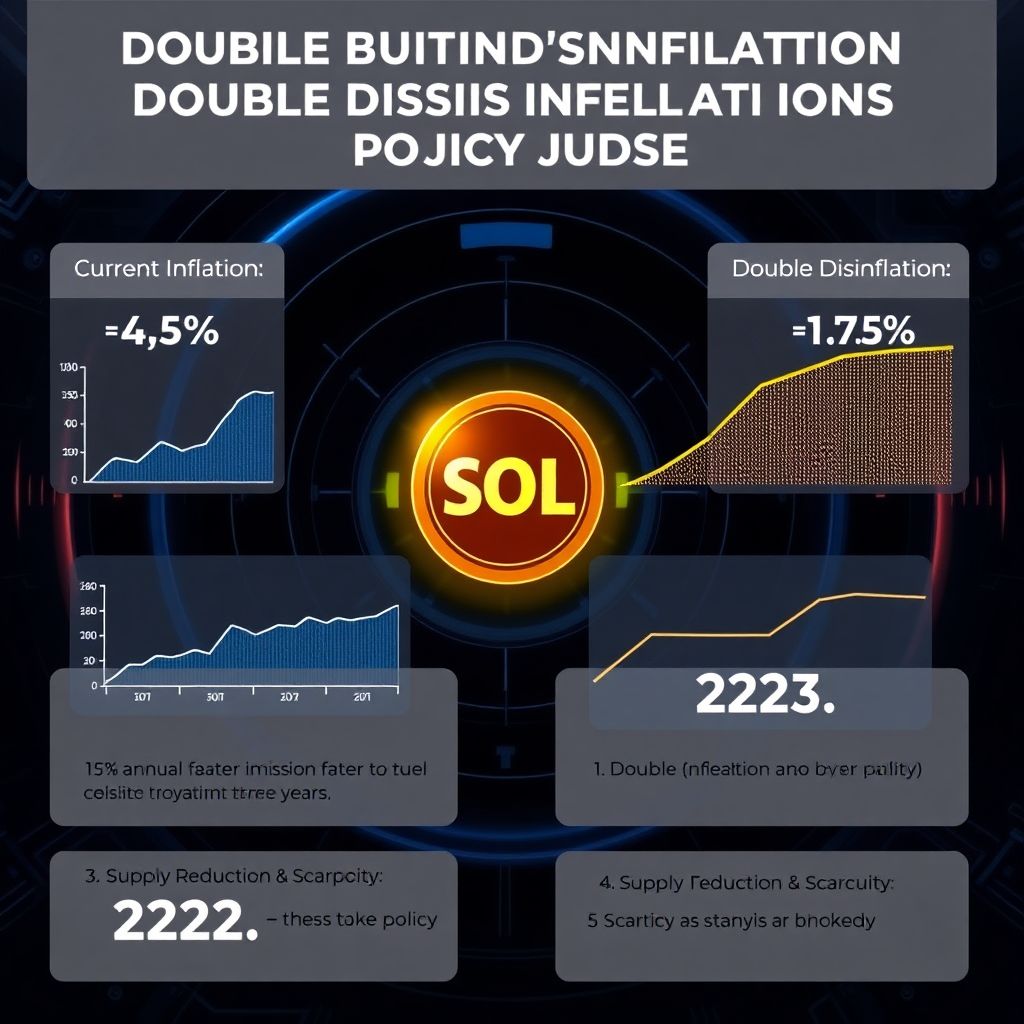 Solana double disinflation: will lower emissions crush defi yields or lift Sol?