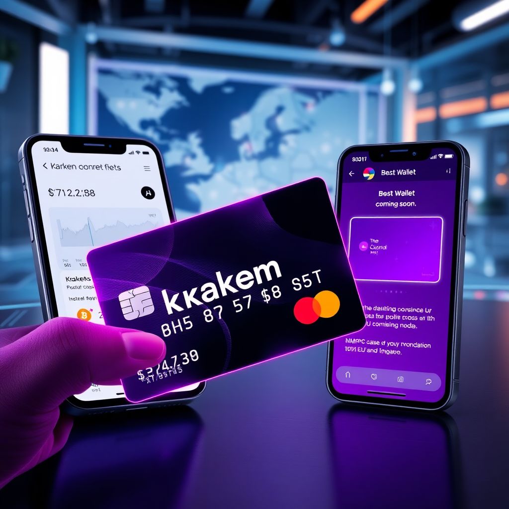Kraken crypto mastercard debuts in Eu and Uk as best wallet plans non‑custodial card