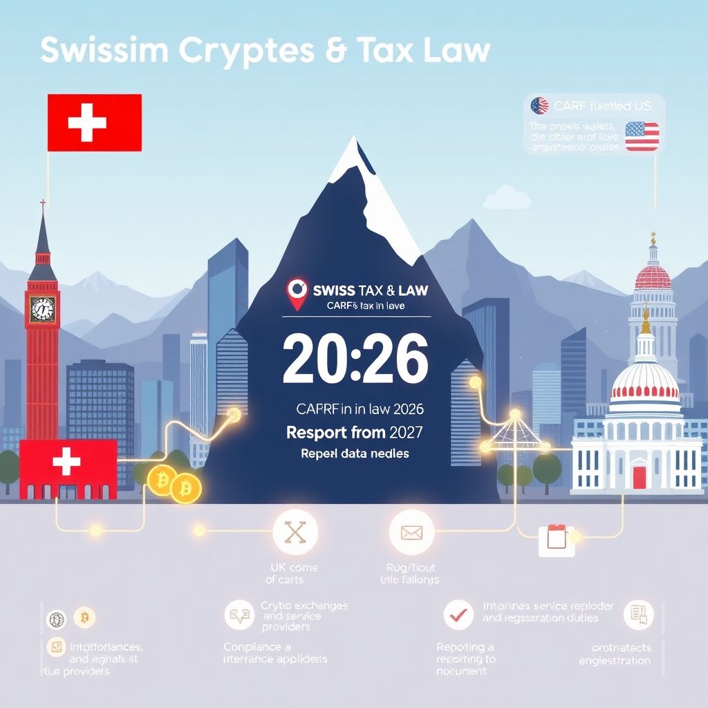 Swiss crypto tax law delay: Carf reporting pushed back to 2027 explained