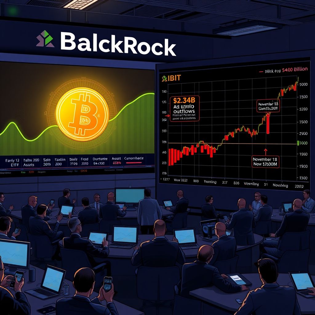 Blackrock bitcoin Etf outflows seen as normal after record Ibit inflows