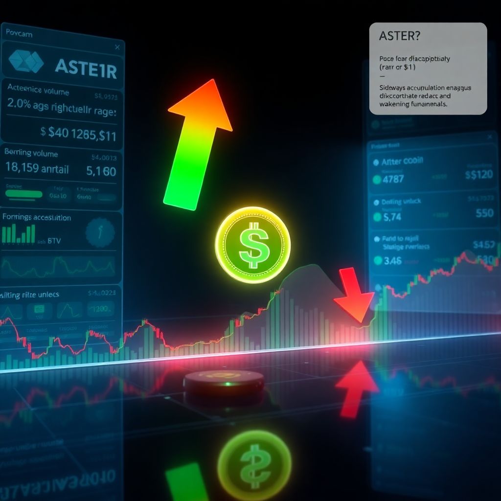 Can Aster really jump 30% in december?. Data, price action and unlock risks