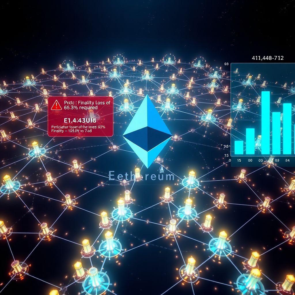 Ethereum near finality loss after fusaka upgrade bug in prysm client