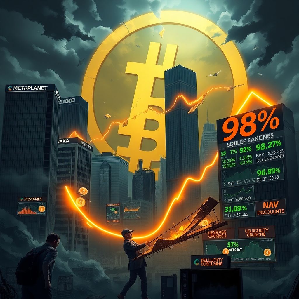 Bitcoin treasury companies face darwinian shakeout as premiums vanish, galaxy warns