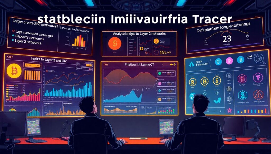 - On-Chain Risk-On/Risk-Off: Using Stablecoin Flows and Mint/Burn Activity as a Market Barometer - иллюстрация