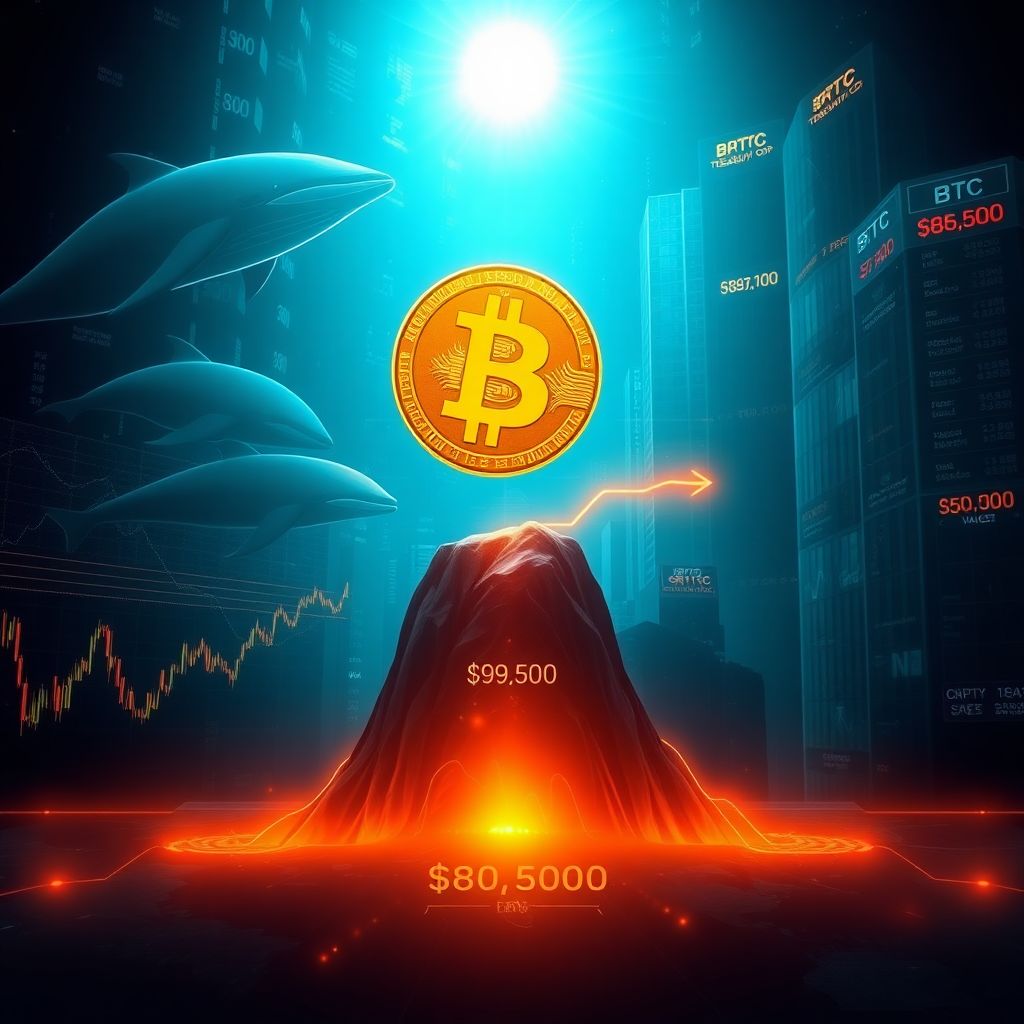 Bitcoin whales pause as Btc nears the $86.5k risk zone: correction ahead?