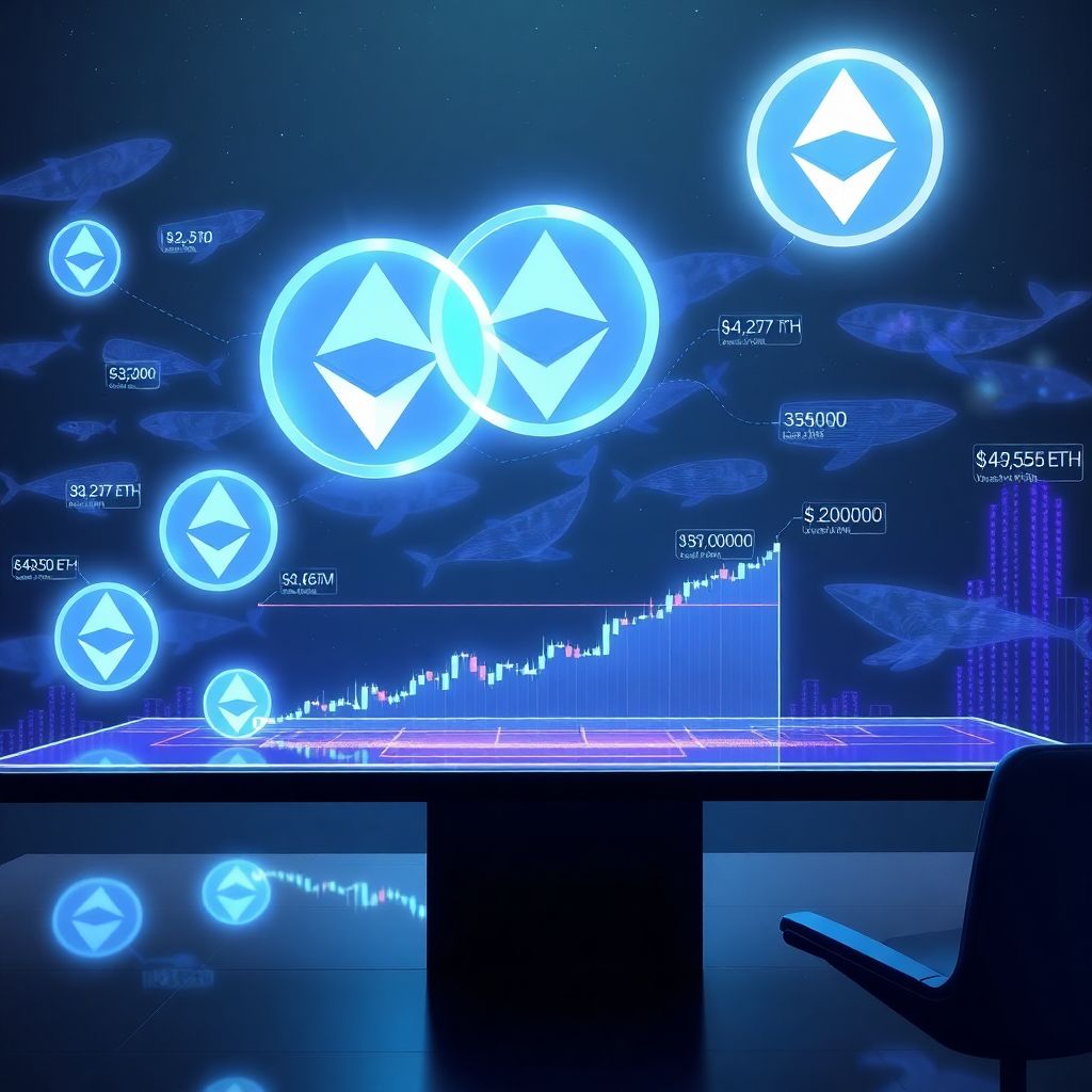 Ethereum smart whales load up $426m in longs as Eth price eyes $4k breakout