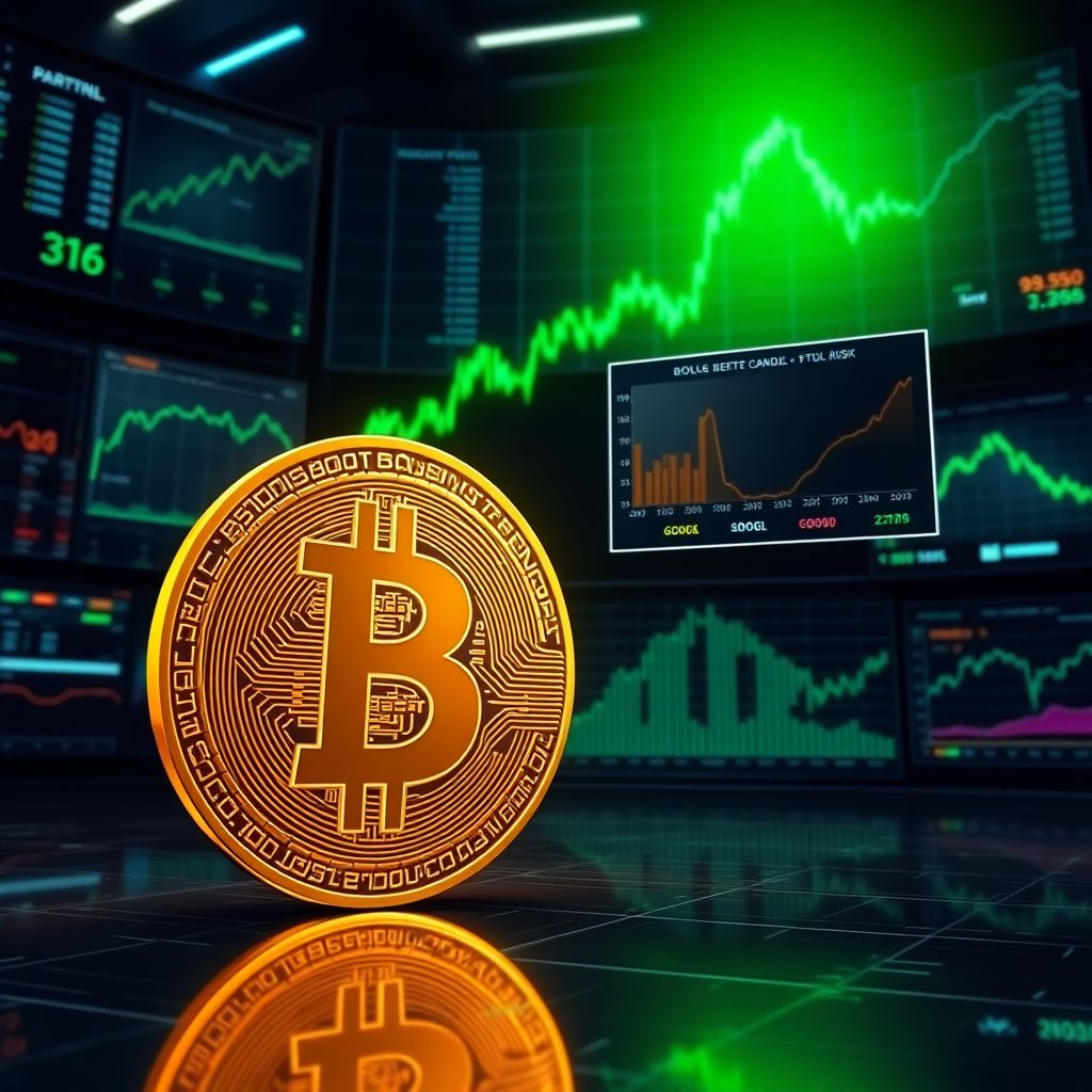 Bitcoin bollinger bands flash parabolic bull signal as volatility hits record lows