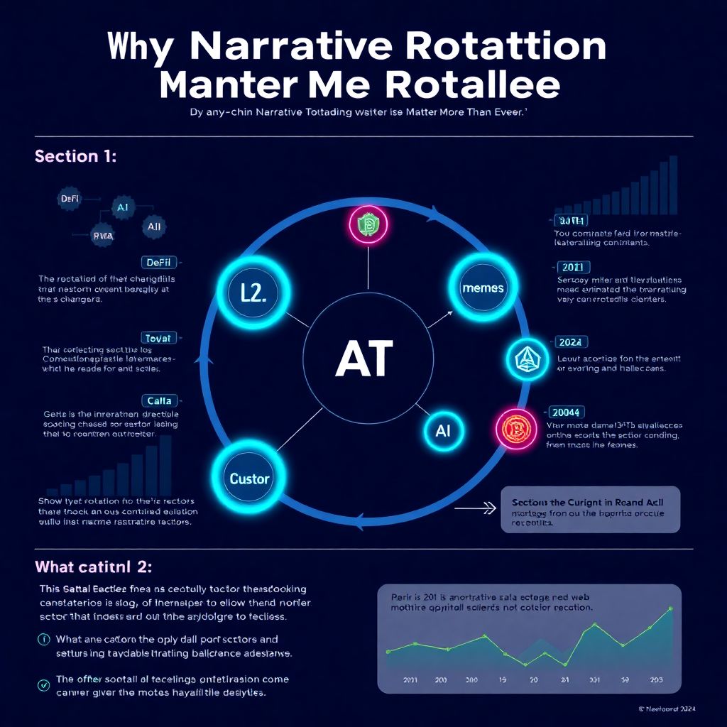Using on-chain dashboards to front-run crypto narrative rotations