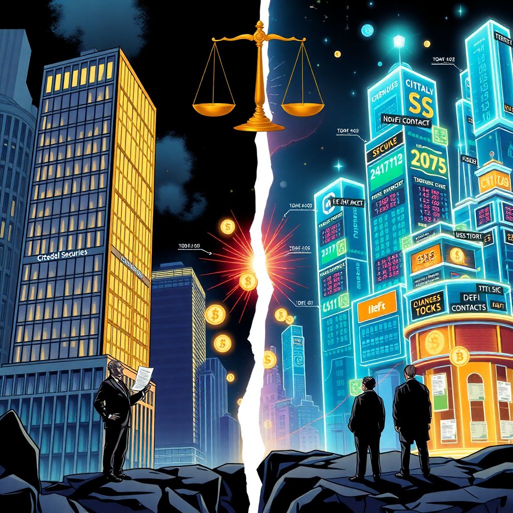 Citadel slammed over Sec push to regulate defi tokenized stocks as full securities