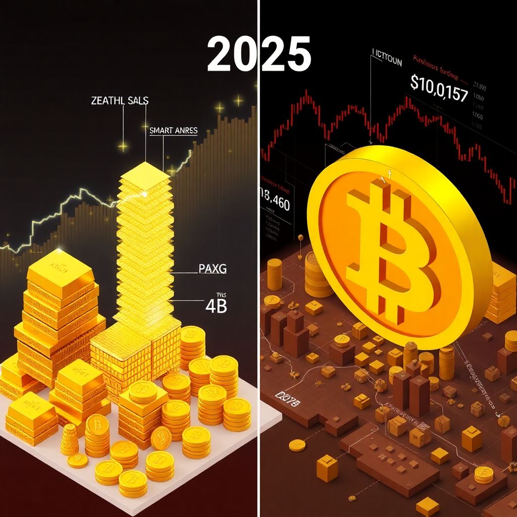 On-chain gold tops $4b as investors favor tokenized bullion over bitcoin