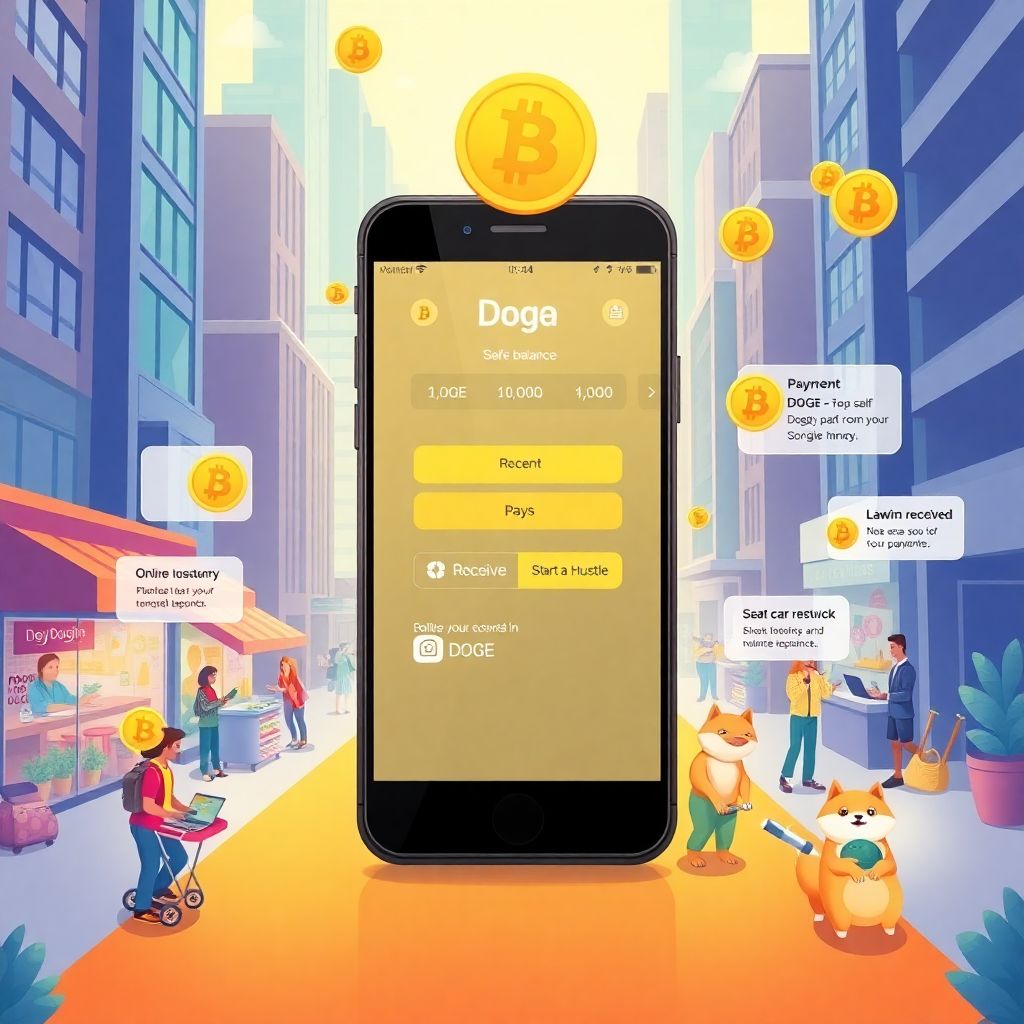 Dogecoin such app turns Doge into everyday money for hustles and merchants