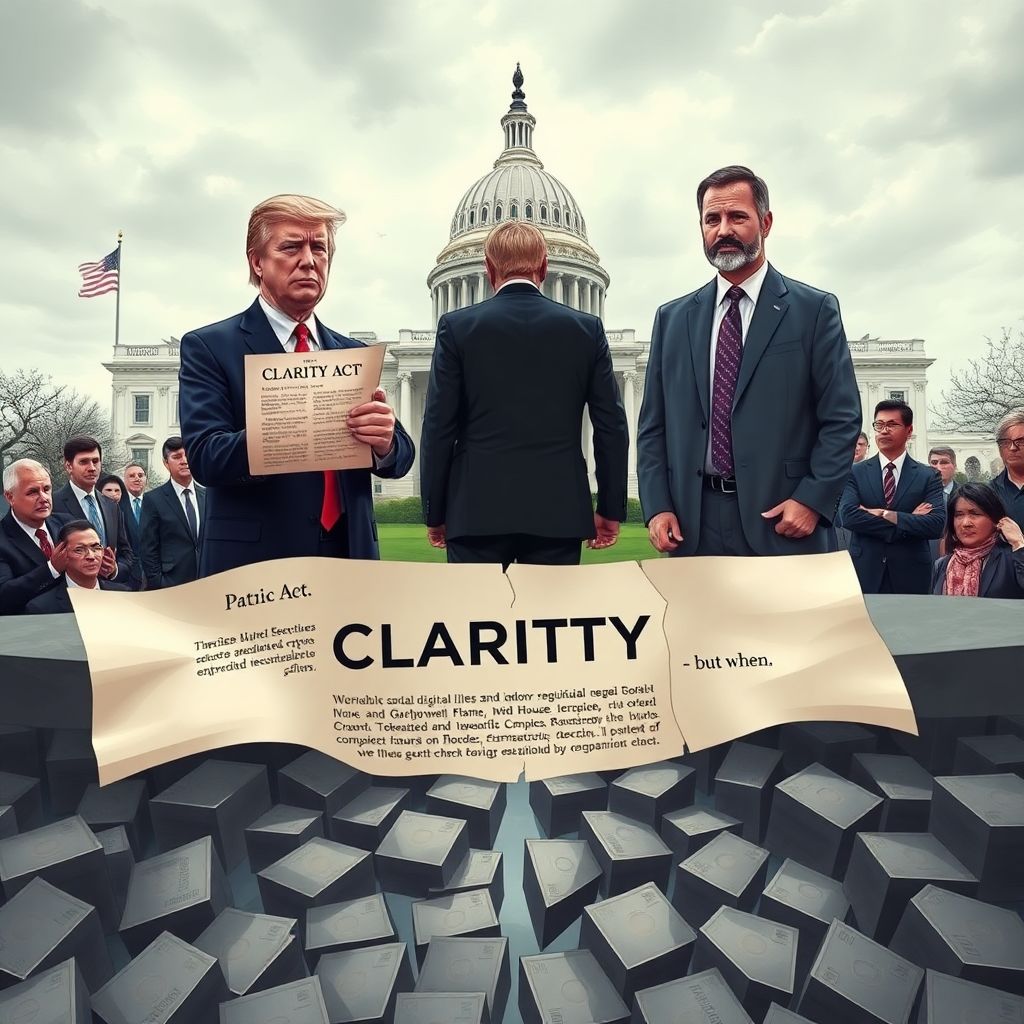 Trump crypto advisor: Us crypto law inevitable as Clarity act momentum stalls