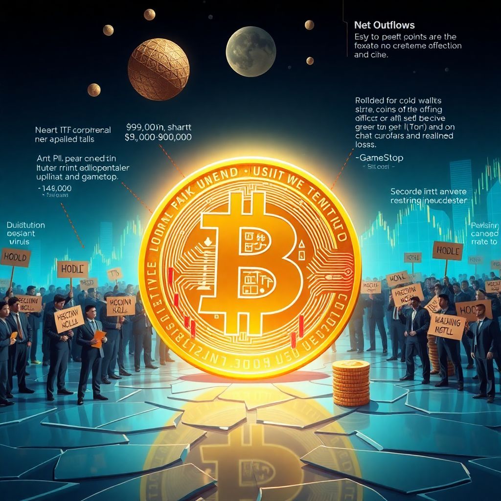 Bitcoin supercycle in doubt as on‑chain metrics flash red and Etf outflows mount