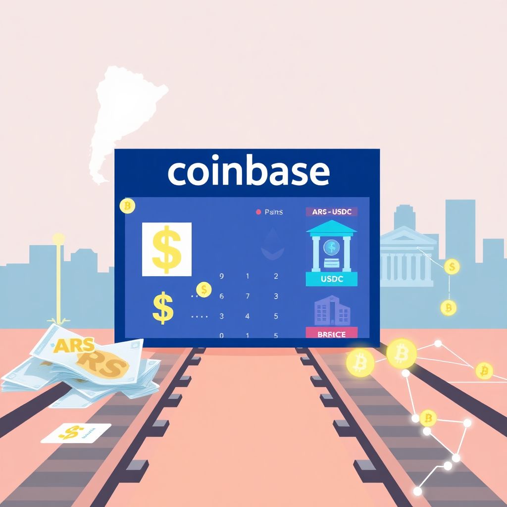 Coinbase pauses argentine peso services while keeping core crypto operations active