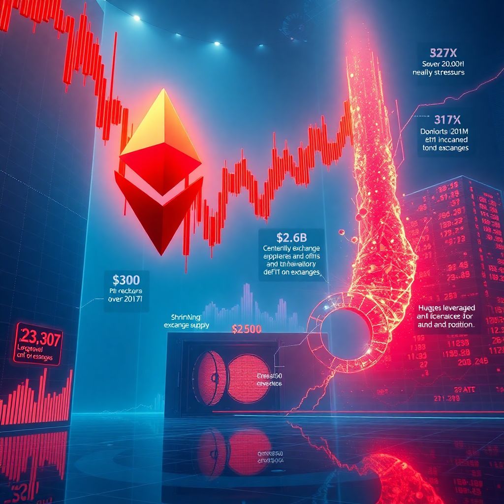 Ethereum supply sinks to 2016 levels as thin liquidity fuels Eth volatility risk