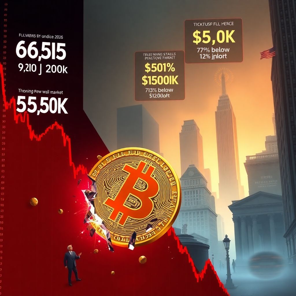 Bitcoin prediction markets see steep 2026 pullback as base case for Btc