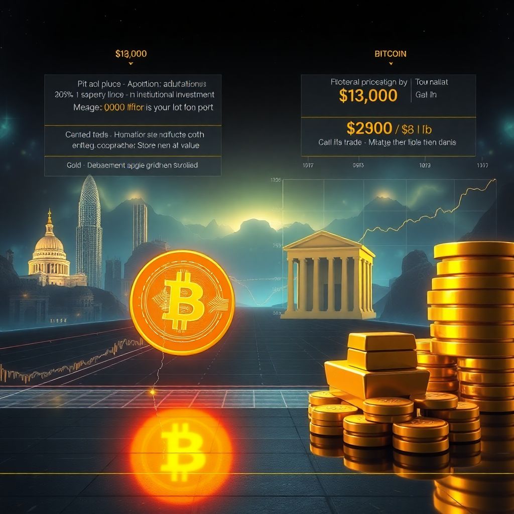 Bitcoin below $80k: cathie wood reconsiders gold’s role in the debasement trade