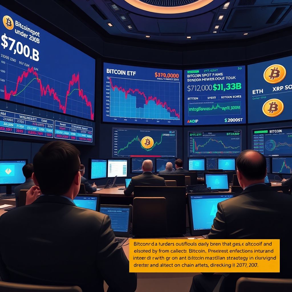 Bitcoin Etf holdings drop below $100b as $272m outflows hit Aum