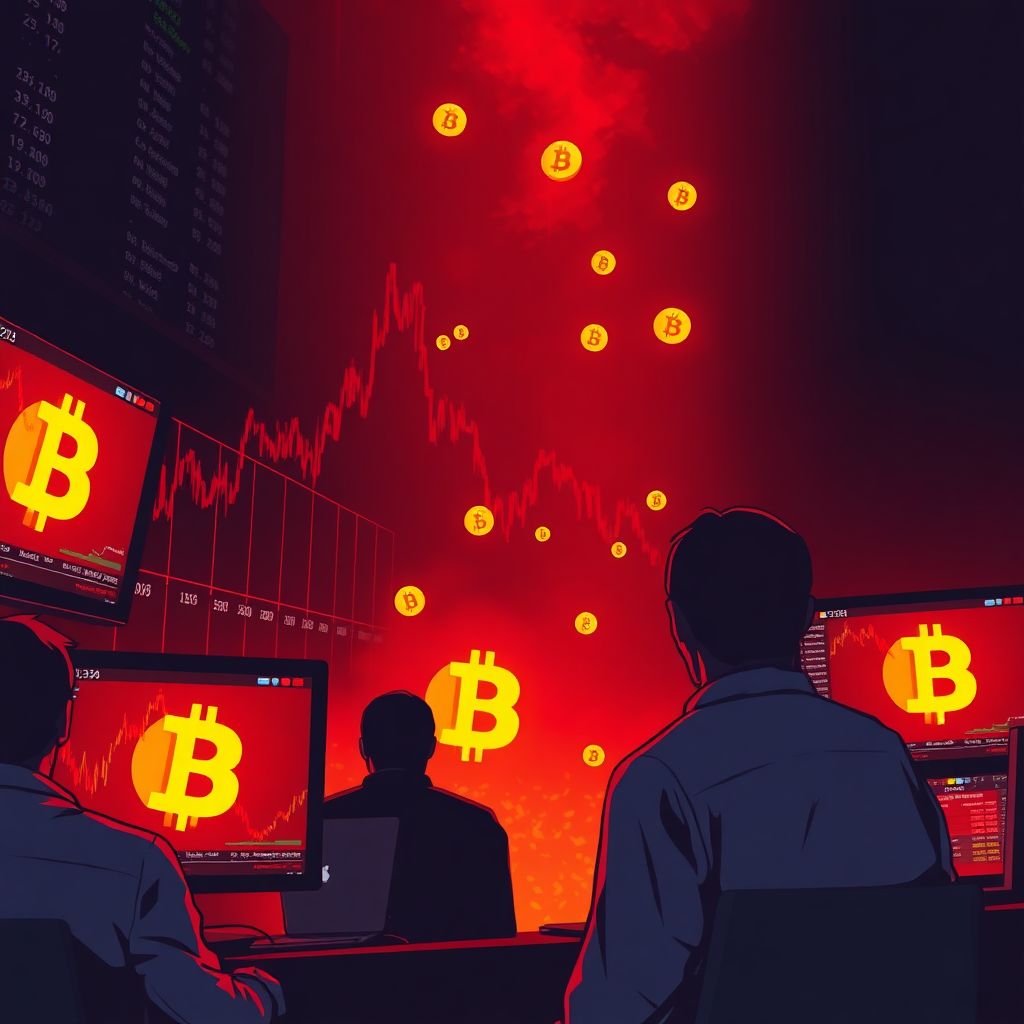 $190 million in crypto longs wiped out as bitcoin falls back below $66,000