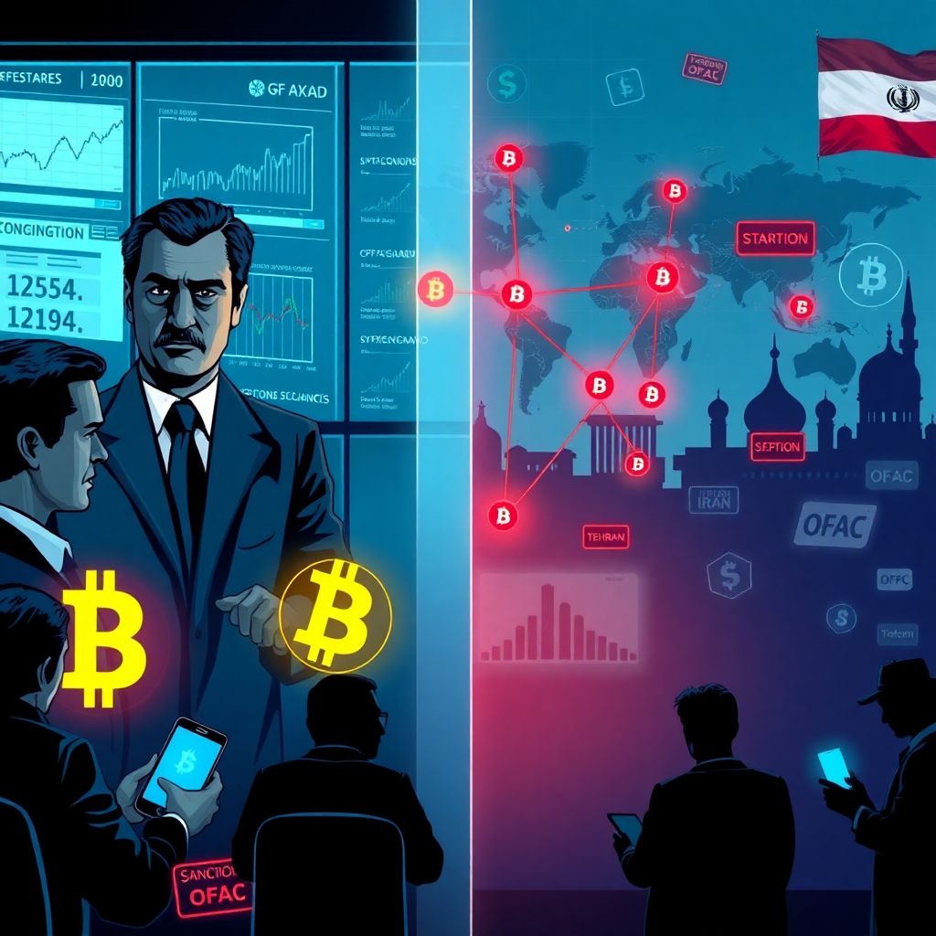 Us probes crypto exchanges over iran sanctions evasion and rising flows