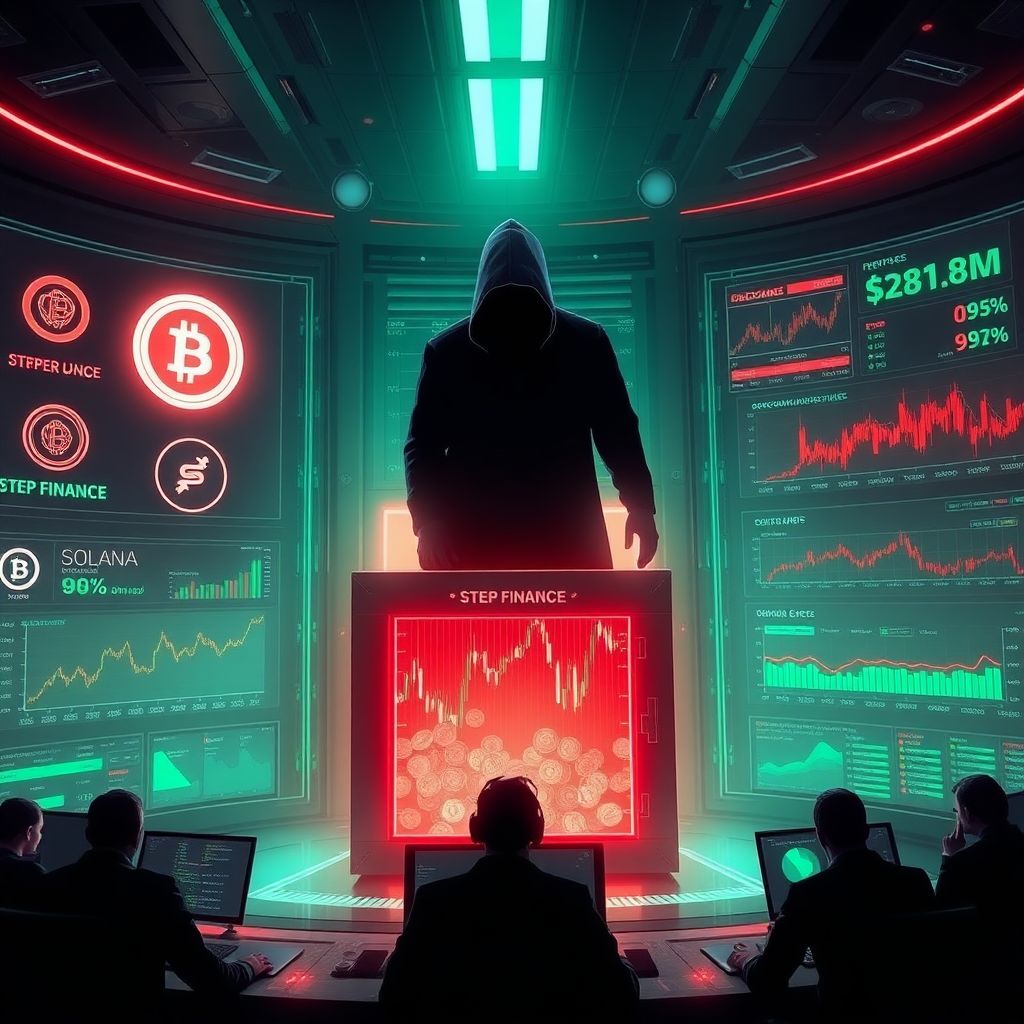Step finance treasury hack drains $27m in Sol as Step token crashes 90%
