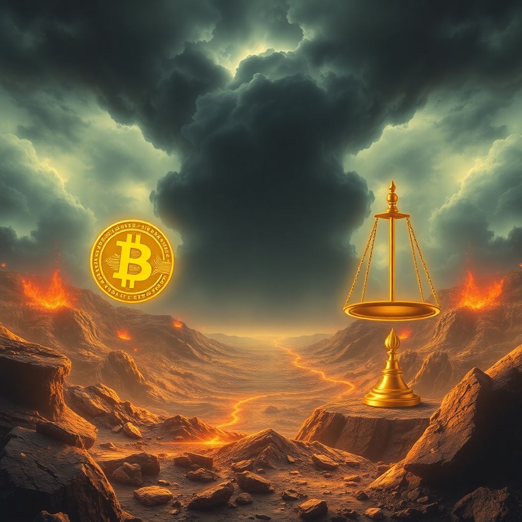 Bitcoin vs gold: why the Btc/xau ratio is a key hedge signal this july